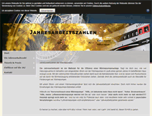 Tablet Screenshot of jahresarbeitszahlen.info